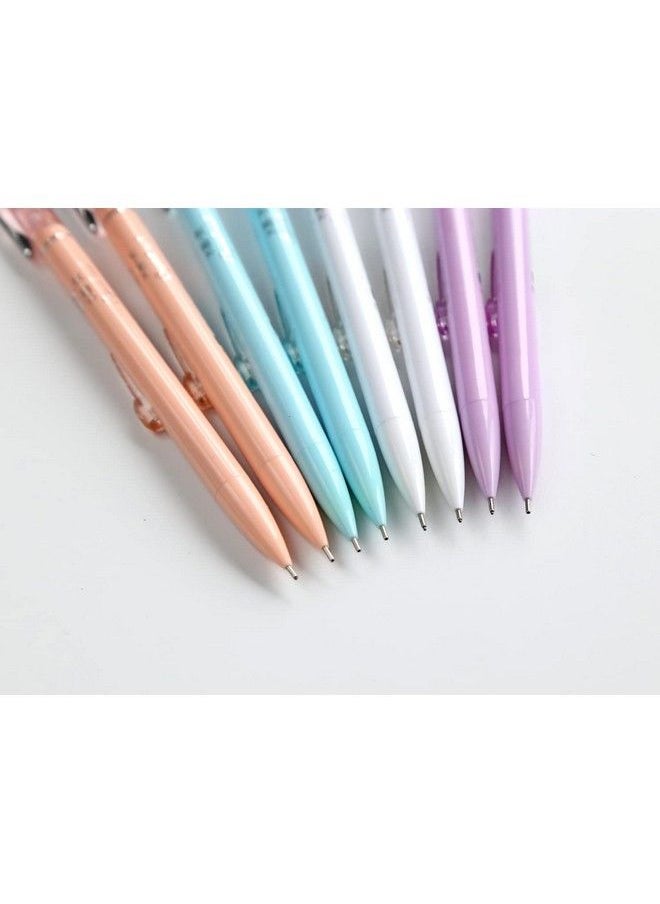 GANSSIA - Colorful Flowers Mechanical Pencils 0.7Mm Lead Pencil For Writing Pack Of 8Pcs¡ - Image 1