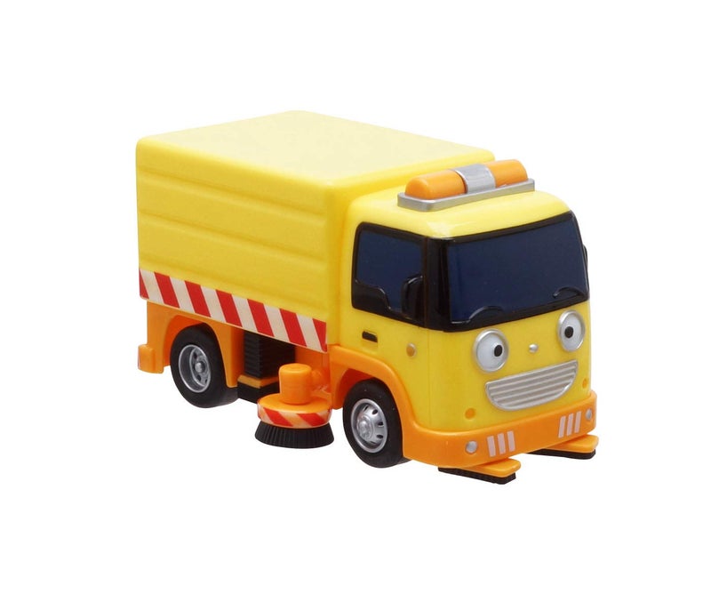 Tayo the Little Bus 120 New The Little Bus Tayo Friends Toy car - Baby Gifts Street Sweeper Toy for Kids Children Ruby  - Image 1
