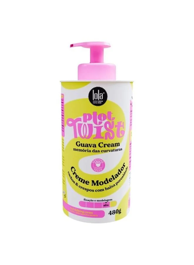 lola from rio Plot Twist Guava Curl Styling Cream 480g