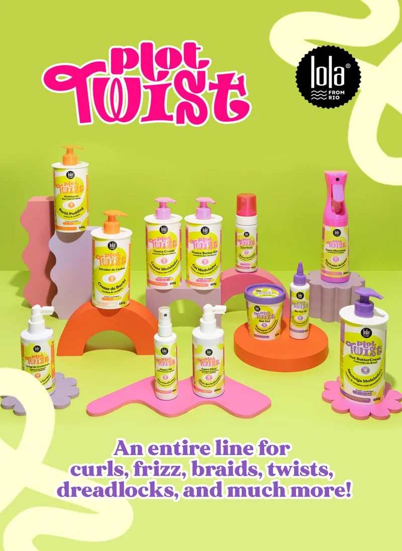 لولا من ريو Plot Twist Guava Curl Styling Cream 480 g