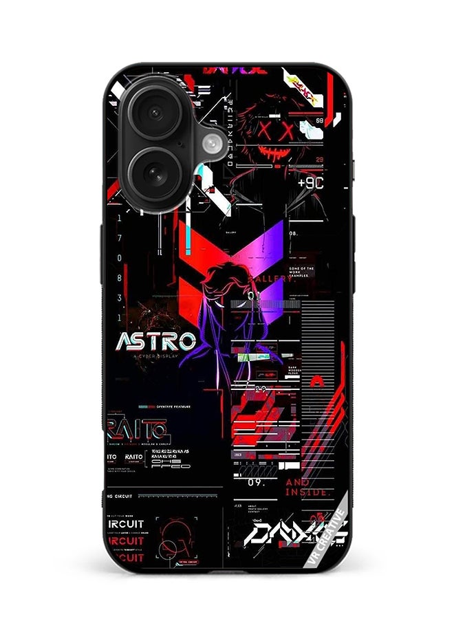 VR CREATIVE Protective Case Cover For Apple iPhone 16 Astro Design Multicolour