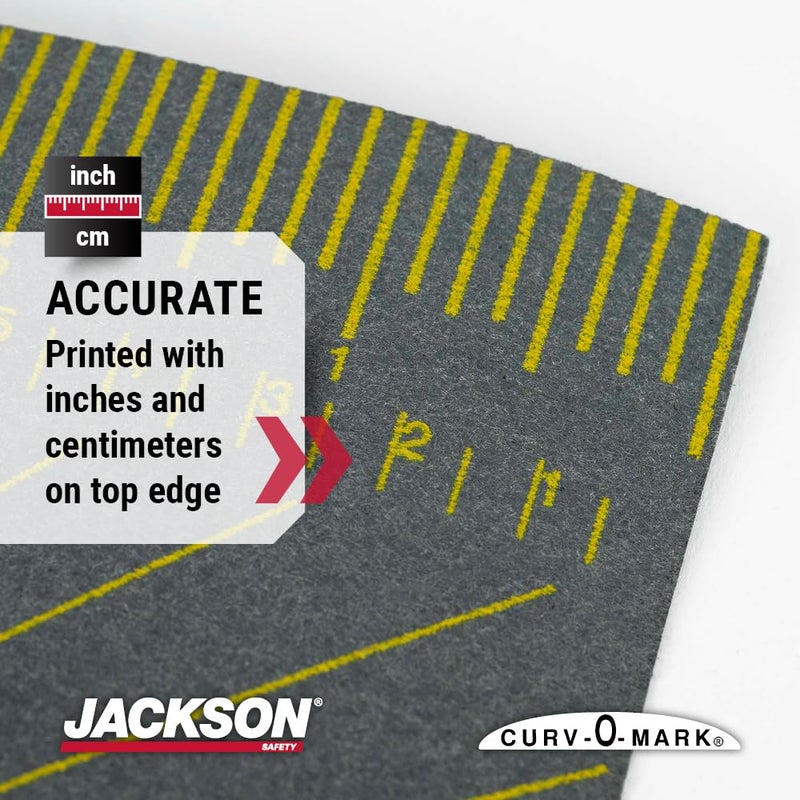 Jackson Safety أداة قياس الأنابيب من جاكسون سيفتي - أداة تركيب الأنابيب شريط لاصق (أحجام متعددة وتصنيفات حرارة) - Image 3