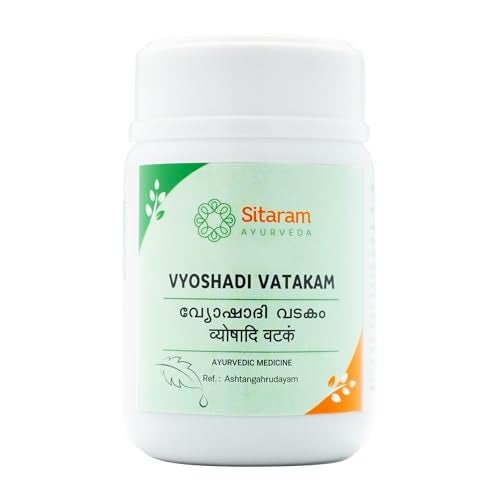 Sitaram Ayurveda Vyoshadi Vatakam | Ayurvedic Herbal Chewable with Trikatu, Jaggery & Ayurvedic Herbs | Supports Respiratory Comfort, Throat Health & Easy Breathing | Natural Digestive & Wellness Formula | 50 g - Image 4