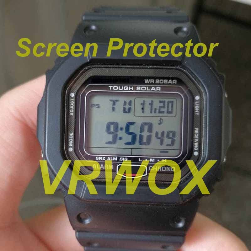VRWOX 3-Pcs TPU Screen Protector For GW-5000U-1JF GW-5000-1JF Watch,Full Coverage TPU Screen Protector HD Clear Anti-Bubble and Anti-Scratch For (GW-5000) - Image 5