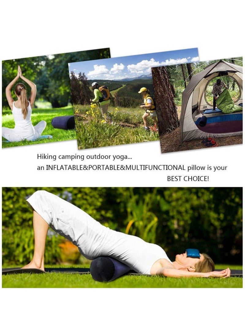 ZVEV Inflatable Pillows, Inflatable Cushion, Leg Positioner Pillows Suitable for Sleeping Leg Elevation Back and Neck Support, Travel - Image 3