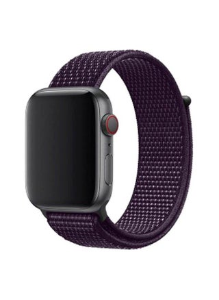 Apple Watch 42mm/44mm/45mm Nylon Sport Loop Band Eggplant - pzsku/ZD1208A9007FB32EE69E4Z/45/_/1704673482/7a4ecbf9-e798-4547-a0d3-048b75f8a77d