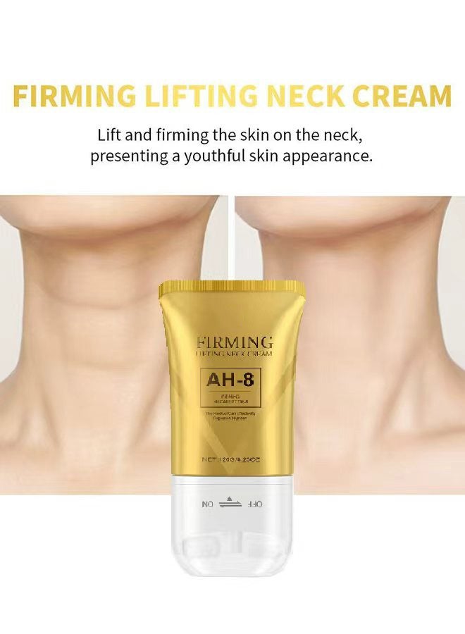 Hoygi AH-8 Firming Lifting Neck Cream, Neck Roller for Firming, Neck and Chest Firming Cream, Firming Lifting Sagging Skin, for Crepey Skin Body Care Comfort, Moisturizing 120g - Image 2