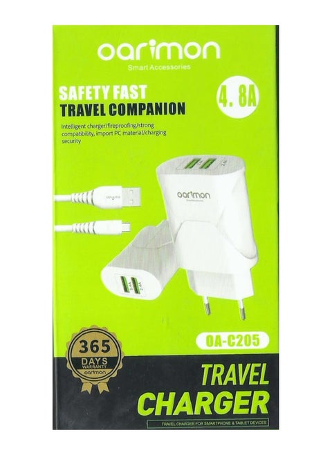 Oraimo charger 2 USB port