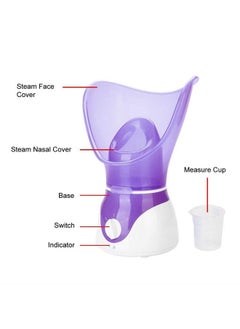 ZJchao Face Steamer 45 Degree Constant Temperature Desktop Nano Ionic Mist Sprayer Home Sauna Spa Face Humidifier 2Gear Adjustment For Facial Hydration Skin Care(Us)  - Image 3