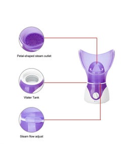 ZJchao Face Steamer 45 Degree Constant Temperature Desktop Nano Ionic Mist Sprayer Home Sauna Spa Face Humidifier 2Gear Adjustment For Facial Hydration Skin Care(Us)  - Image 2