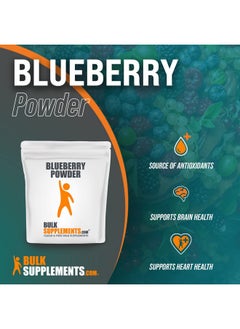 BULKSUPPLEMENTS.COM Blueberry Powder Wild Blueberry Powder Anthocyanin Supplement Wild Blueberries Fruit Powder Blueberry Supplement Blueberry Powder For Baking (500 Grams 1.1 Lbs)  - Image 4