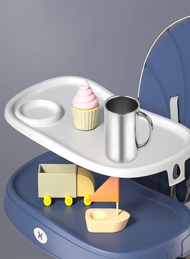 كابكس كوب كاباكس سعة 210 مل (7 أونصة)، كوب قهوة مزدوج الجدران بمقبض، أكواب شاي من الفولاذ المقاوم للصدأ غير قابلة للكسر، أكواب تخييم للأطفال، عبوة من قطعة واحدة - Image 5