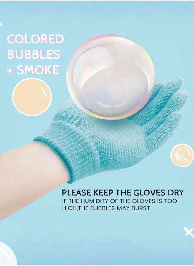 Paka Rabbit Colored Smoke Bubble Machine, Bubble Machine Elastic Bubble Mist Bubble Machine with elastic smoke effect, lightweight design, interactive bubbles, colored lights (pink)  - Image 4