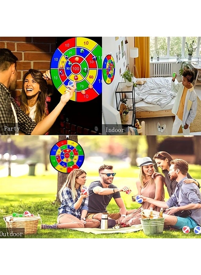 29Inch Large Dart Board For Kids, Kids With Sticky Balls, Boys Toys, Indoor/SportOutdoor Fun Party Play Game Birthday Gifts 3-12 Year OldBoys Girls - Image 4