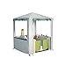 LYBOSH Outdoor Kids Playhouse Cover 600D Heavy Duty Waterproof Play House Covers Suitable for All Around Playtime Patio with Canopy Playset 495 W x 495 D x 602 H Beige - Image 2