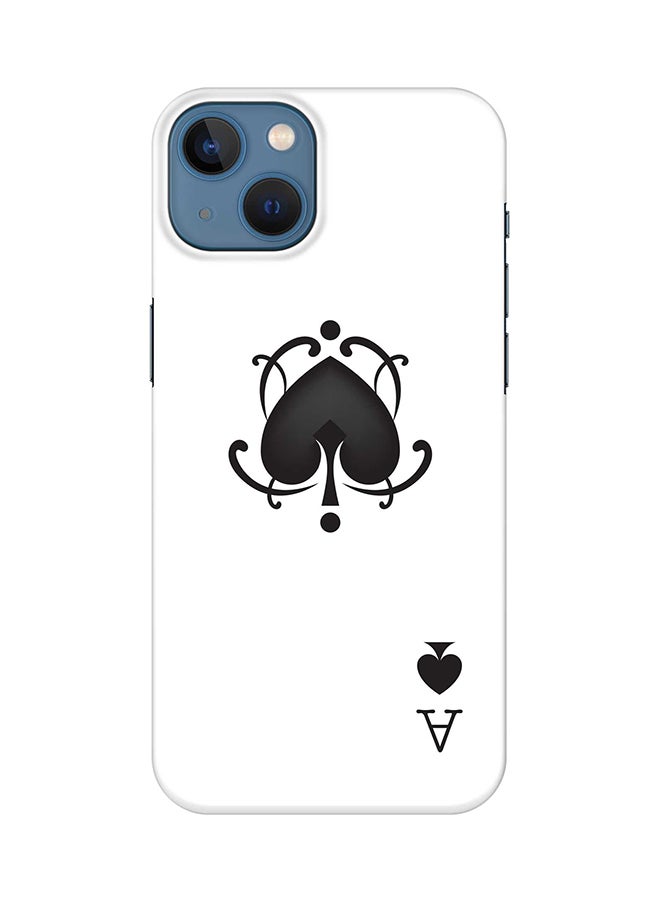Stylizedd Case for Apple iPhone 14 Plus Case Slim Snap Classic Series Mobile Cover Hard PC Shield Matte Finish Print - Ace Of Spades 