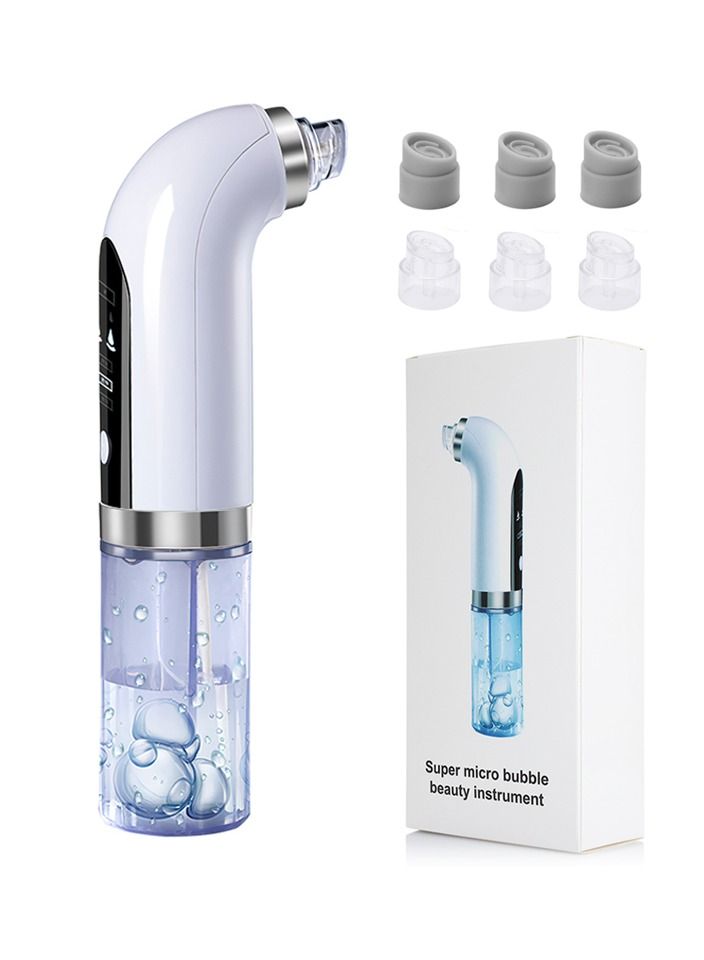 Blackhead Removal Pore Vacuum Face Cleaner Electric Pimple Black Head Remover USB Rechargeable Water Cycle Facial Cleaning Tools - Image 1