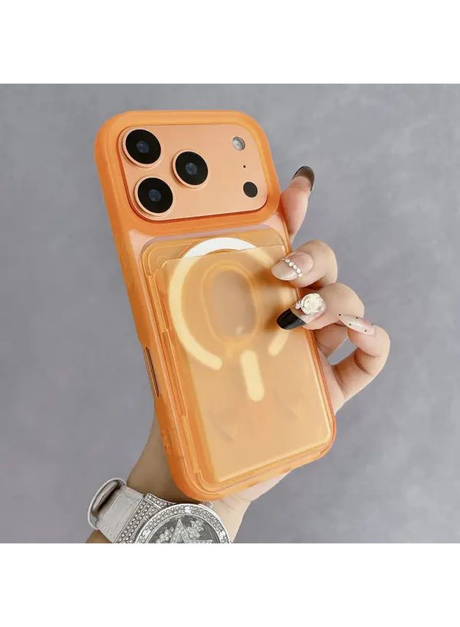 Blue Magnetic Phone Cover For iPhone 12 Pro Max With Wallet Card Holder And Shockproof Protection - Image 1