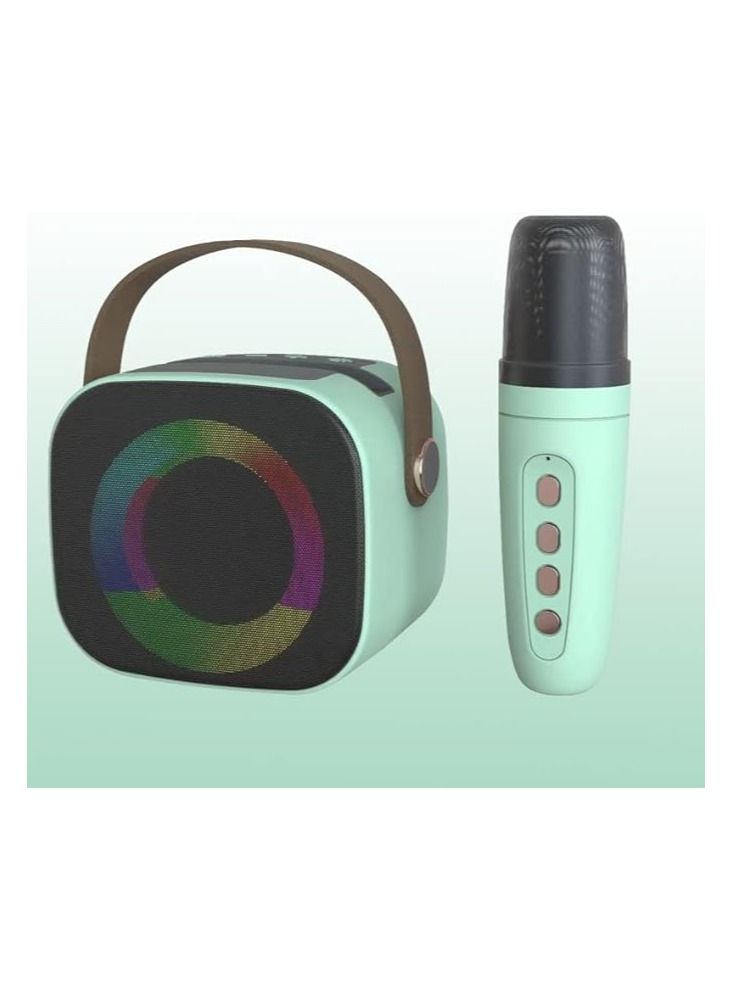 Portable Bluetooth Karaoke Sound with Microphone Split Audio Microphone Children Small Family KTV Set - Image 1