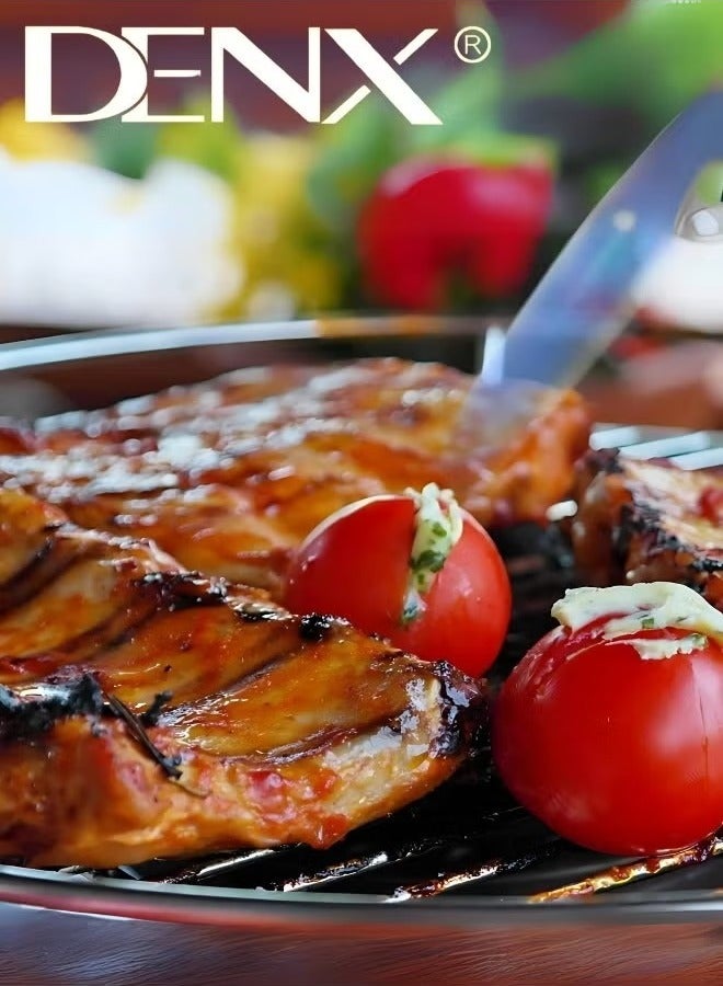 دينكس مشعل فحم ولاعة بشعلة لون أسود/فضي - Image 4