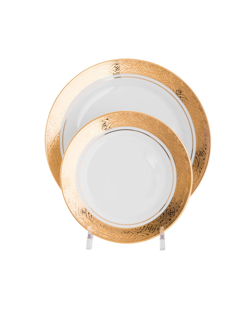 كازا روزا طقم عشاء من البورسلين 32 قطعة لـ 6 أشخاص - Image 4