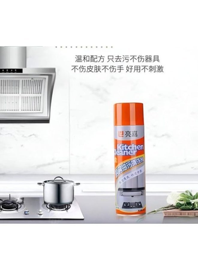 نظف رغوي متعدد الأغراض، بخاخ منظف للمطبخ، مزيل بقع الزيوت والشحوم، بخاخ منظف للمداخن، منظف فقاعات، بخاخ مزيل الشحوم الرغوي متعدد الأغراض للمطبخ، بخاخ منظف فقاعات - Image 5
