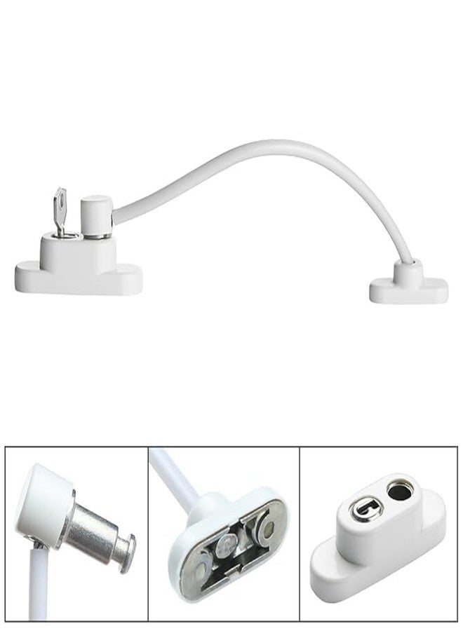 قفل أمان للأطفال (برقم سري) للثلاجة والأدراج والأبواب المنزلقة | مانع للفتح المفاجئ والانحشار | مصنوع من الفولاذ المقاوم للصدأ مع سلك سميك للغاية ومادة ABS | مثالي للمنزل والأطفال - Image 4