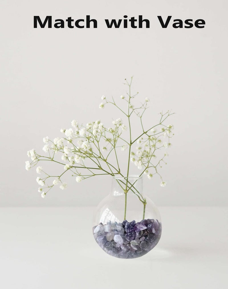 LAIDANLA Amethyst Crushed Stone Crystal Chips Bulk Natural Gemstones Healing Reiki Crystals Mini Quartz Vase Filler Aquarium Gravel 100g - Image 5