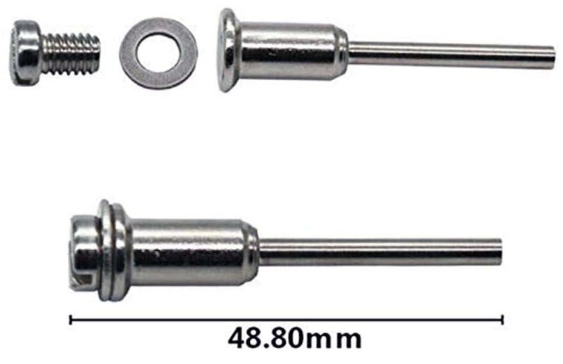 DIY Crafts 2 Sets, 35mm 1 Pc Diamond Discs+1 Mandrel, 1 Pc Diamonte Cutting Discs & Drill Bit Shank For Rotary Tool Blade + 1 Mandrel, Disc Saw Carv (2 Sets, 35mm 1 Pc Diamond Discs+1 Mandrel) - Image 5