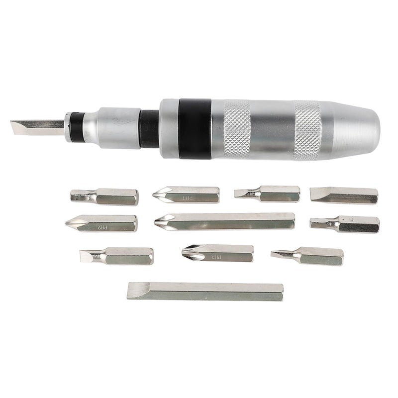 Impact Driver Kit 13 Pieces Manual Drive Non Slip Handle Wear Resistant High Hardness For Repair - Image 3