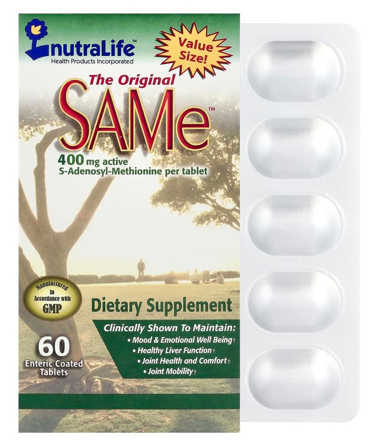 SAMe 400 mg 60 Enteric Coated Tablets