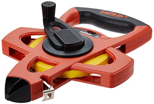 Lufkin Crescent Lufkin 1/2" x 50' Hi-Viz Orange Fiberglass Tape Measure - FE050 - Image 5