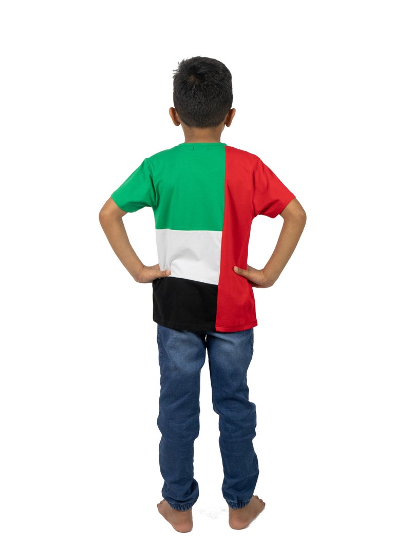 Daniel تي شيرت يوم العلم الوطني الإماراتي للأولاد - Image 3