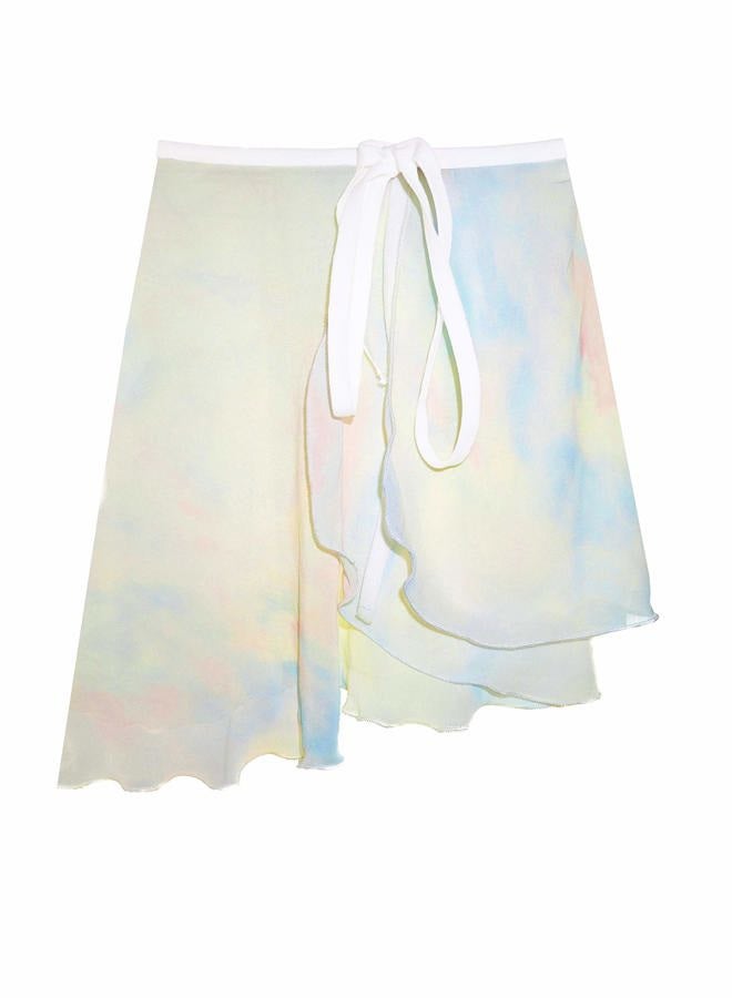 Ballet Chiffon Wrap Skirts for Women Short and Girls, Skirts 009, M