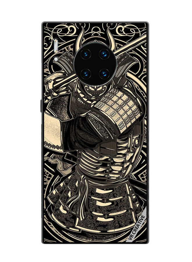 VR CREATIVE Protective Case Cover For Huawei Mate 30 Pro Cool Samurai Design Multicolour - Image 1