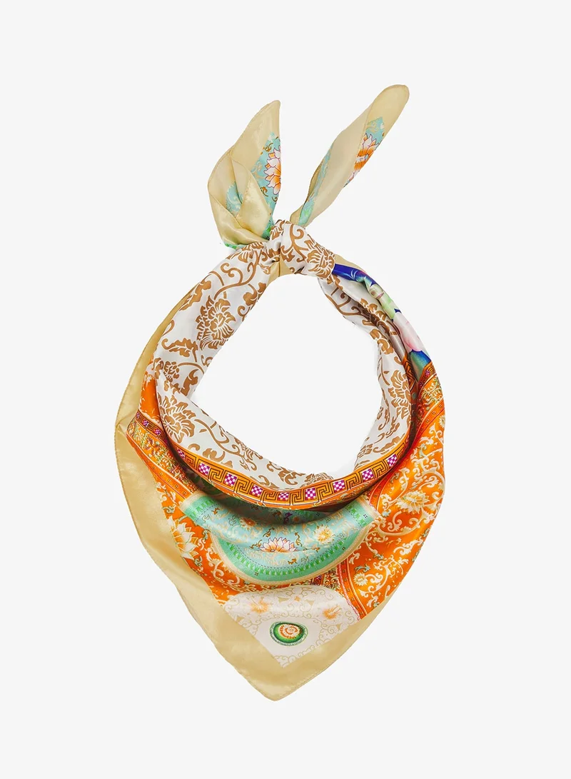 Ginger Printed Summer Headscarf