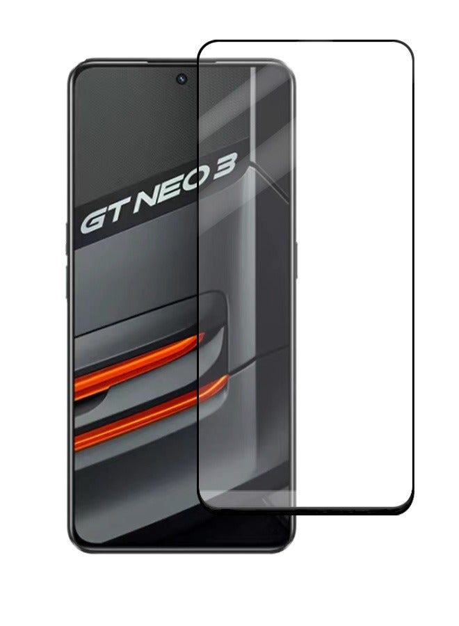 2 Pieces Full Cover Glass Screen Protector For realme GT Neo 3 5G Black/Clear and Screen Protector Accessories - Image 5