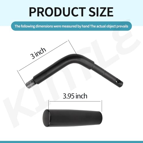 KINTLE SRV7093024D Door Handle Assembly Compatible with PelPro Pleasant Hearth Pellet Stove for Pelpro PP60 PP60B PP130 PP130B PP70 PP150 PPC90 TSC90 for Pleasant Hearth PH35PS PH50CABPS PH50PS - Image 3