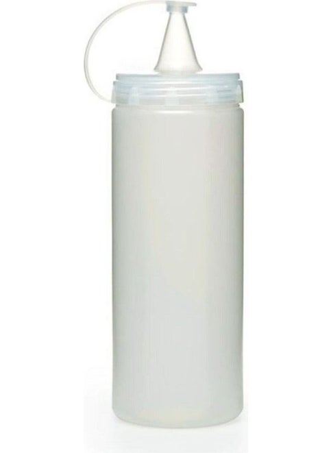 Buffer Transparent Lid Leakproof Oil Container Sauce Bottle Plastic oil container 400 Ml. AP-9028 