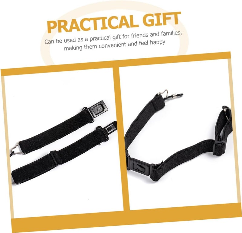 WOONEKY 3 قطع حمالة نظارات رياضية قابلة للتعديل حبل نظارات مضاد للانزلاق حامل سلسلة نظارات للرجال والنساء إكسسوارات مثبتة للنظارات - Image 4