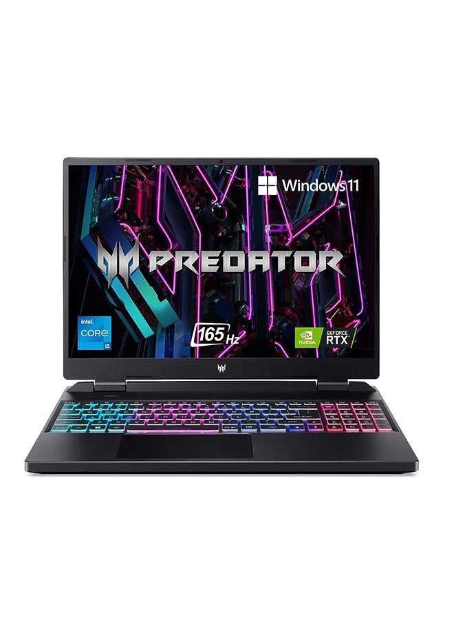 Acer Predator Helios Neo PHN16 Gaming Laptop 16-Inch WQXGA IPS 165Hz Display, 14th Gen Core i9-14900HX 24 Cores Upto 5.8GHz/16GB DDR5/1TB SSD/8GB Nvidia Geforce RTX 4060/Windows 11/ English/Arabic Abyssal Black - Image 1