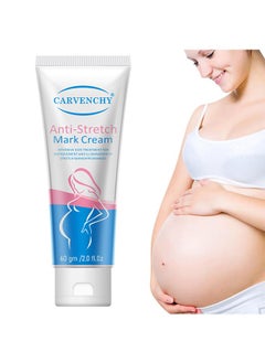 CARVENCHY Anti-Stretch Mark Cream,Stretch Mark Cream for Women,Scar Cream Body Moisturizer, Reduce The Look of Scars and Stretch Marks,Body Tightening Cream for Scars & Stretchmarks, All Skin Types 60g  - Image 1