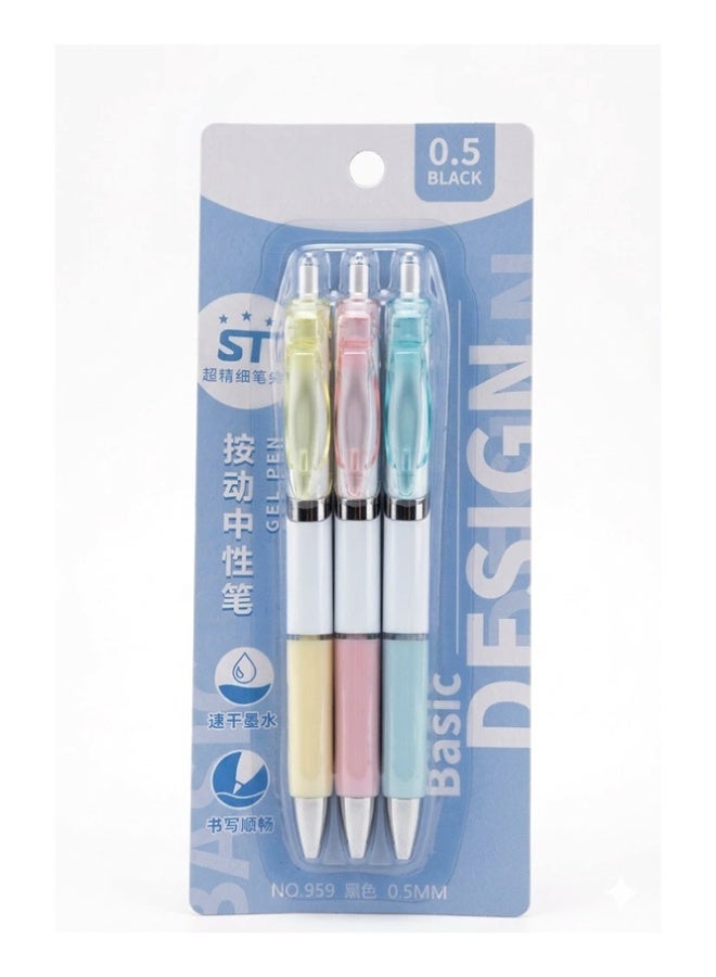 Crazy Boss Premium 8-Piece Aesthetic Stationery Set – Includes 6 Large Spiral Notebooks (20.3cm x 14cm), 1 Gel Pen Set, and 1 Correction Tape Set for School, Office, and Journaling - Image 3