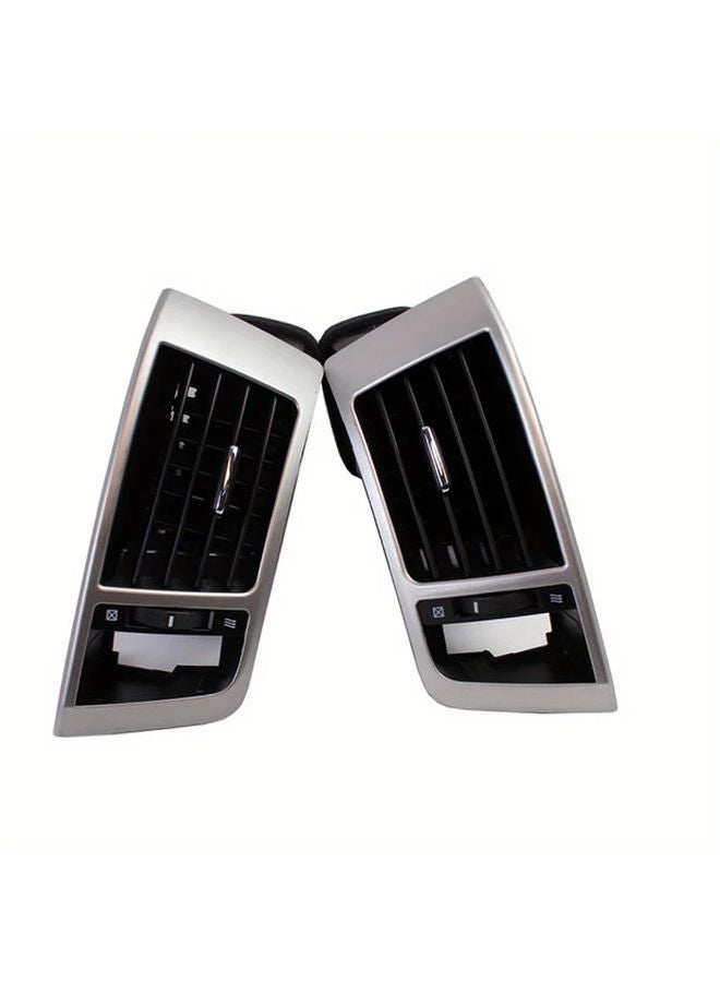 مجموعة شبكة فتحة تهوية فضية لسيارة تويوتا لاند كروزر LC200 2008-2015 - Image 1