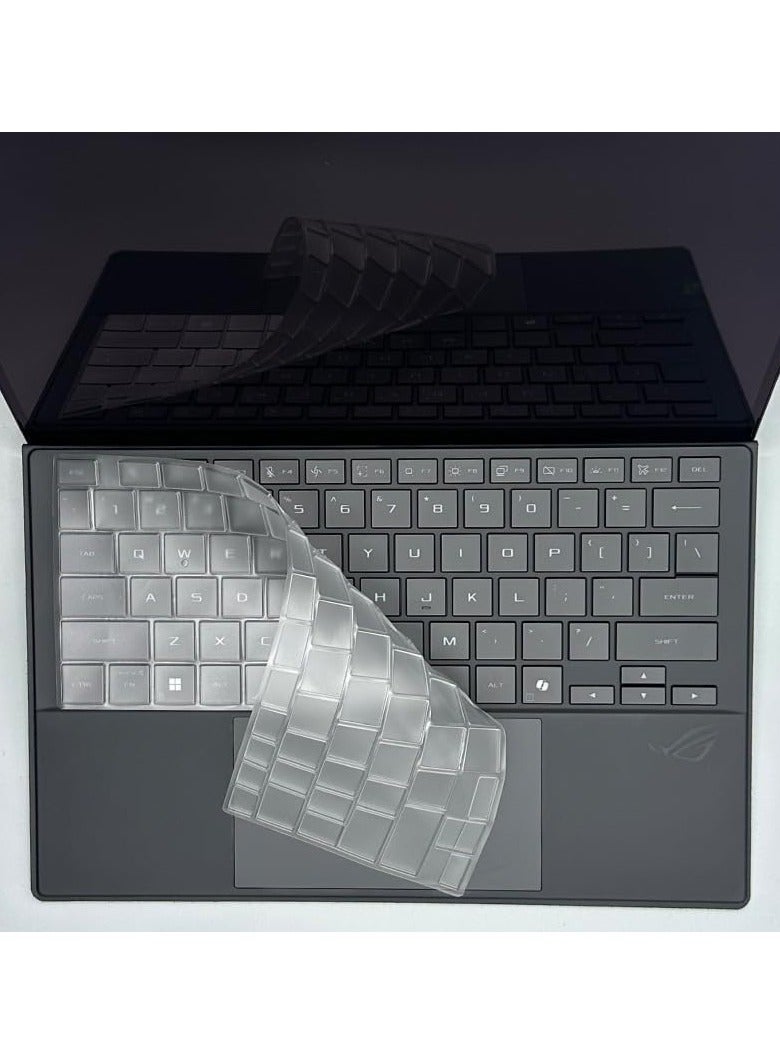 general 4-Pack Keyboard case Compatible 13.4-inch ASUS ROG Flow Z13 (2025) GZ302E Gaming Laptop Silicone TPU Keyboard Protector Skin - Image 3