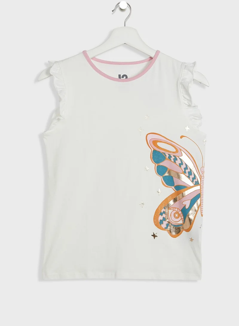 Cotton On Kids Butterfly Pyjama Set