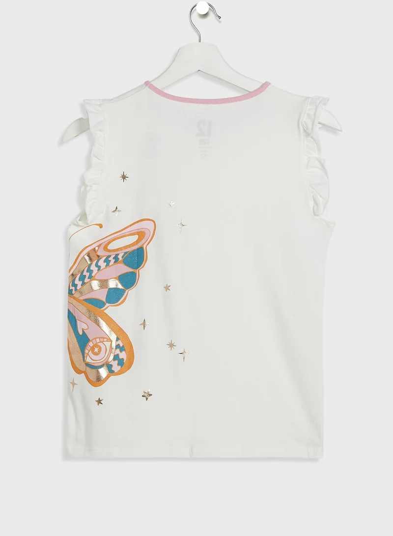 Cotton On Kids Butterfly Pyjama Set