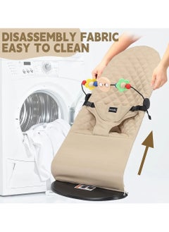 Baby Newborn Infant Bouncing Chair Rocking Seat Safety Bouncer Balance Soft