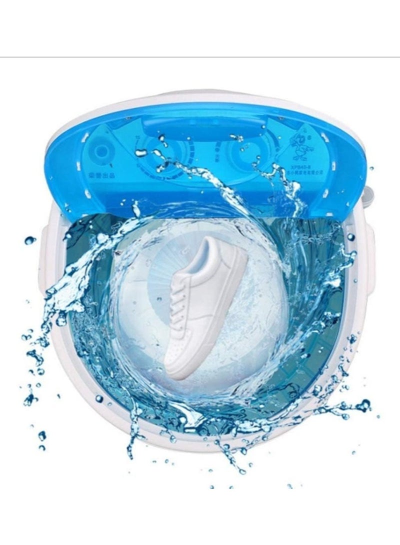 ELTRAZONE Portable Electrical Small Household Shoe Washing Machine Sanitizer 360° Cleaning 10 Minutes Fast Wash with Safe Material Artifact Brush - Image 3