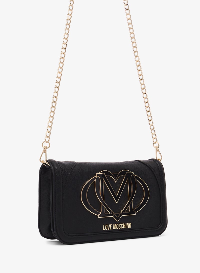 لوف موسكينو حقيبة كروس بودي بسحاب - Image 3